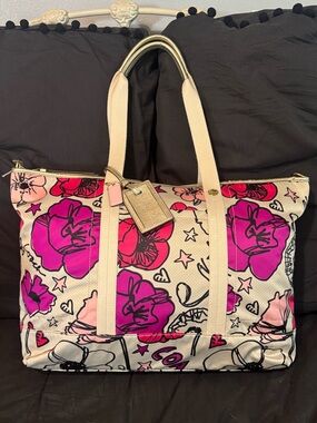 Coach Poppy Weekender 17.5x13.5x4 inches